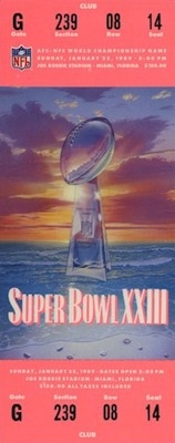 Superbowl 23 Ticket