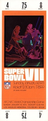 Superbowl 7 Ticket